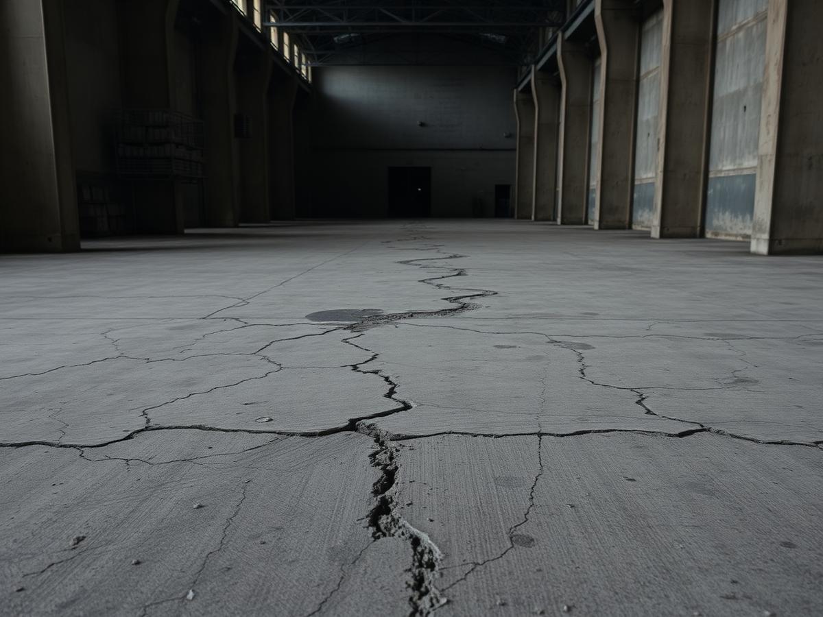 Industrial Epoxy Flooring System — before