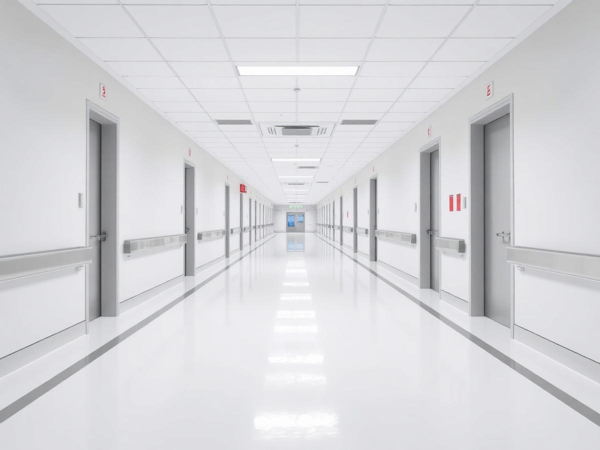 Hygienic Flooring, Private Hospital