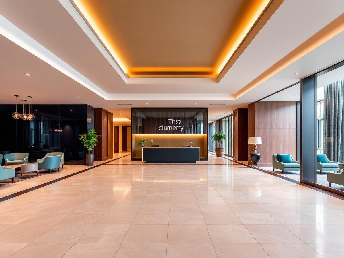 Boutique Hotel Lobby Fit-Out