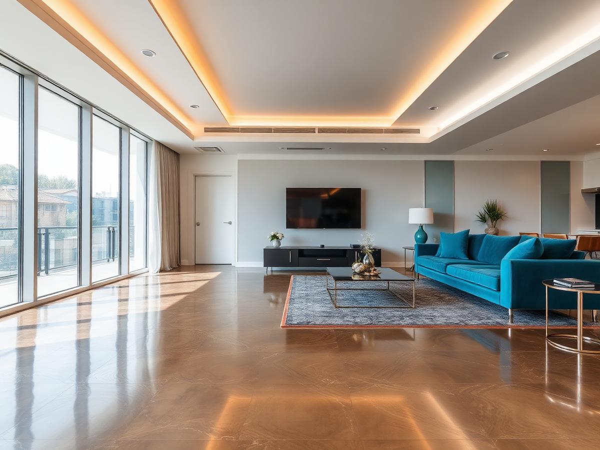 Decorative Floors, Luxury Apartments